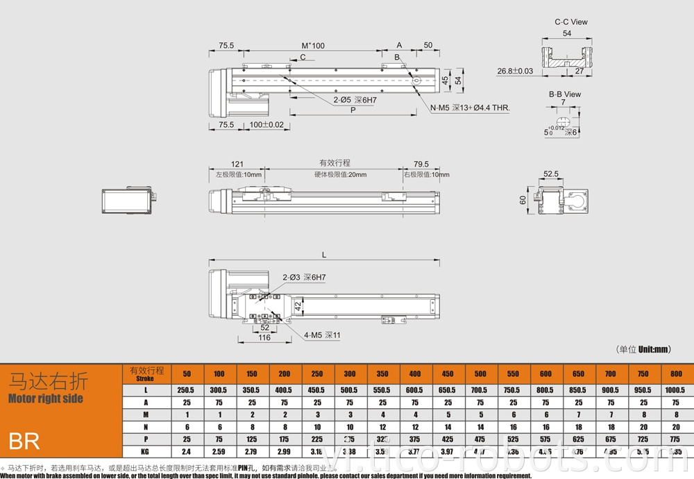 Linear Servo DTH5